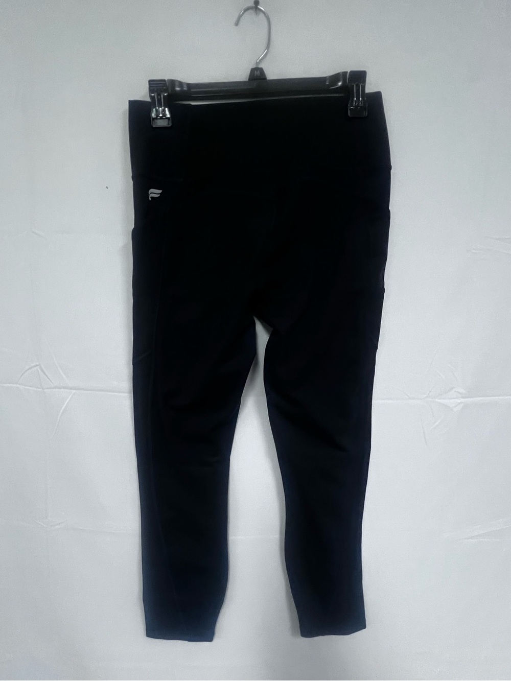 NEW FABLETICS Womens Oasis high waisted 7/8 legging in black size: L
